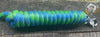 10 Ft Leadline Light Blue / Neon Green