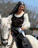 Bobbi and Apollo in Ludomar Portuguese "Rejonador" Bullfighter