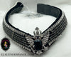 Roman Crown (Black & Clear) 16 inch